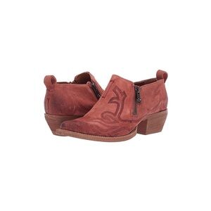 NEW Frye Sacha Primrose suede western booties
